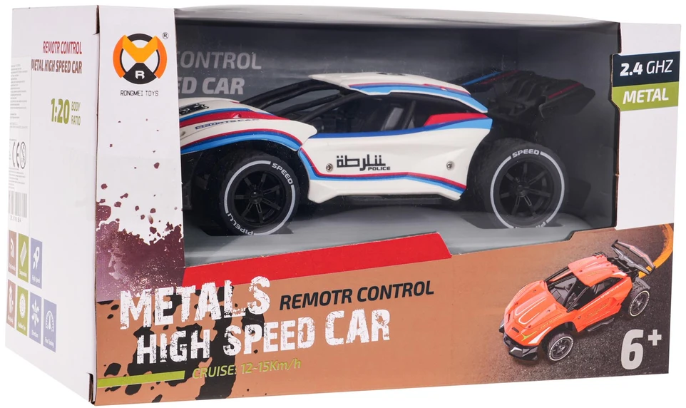 Ramiz Metalinis greitasis nuotoliniu būdu valdomas automobilis