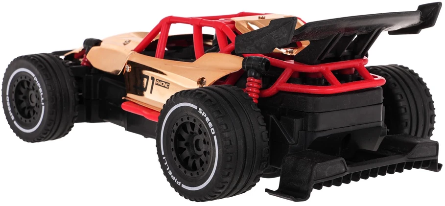 Ramiz Metalo lenktyninis automobilis R/C auksinis