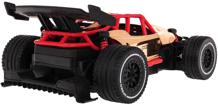 Ramiz Metalo lenktyninis automobilis R/C auksinis