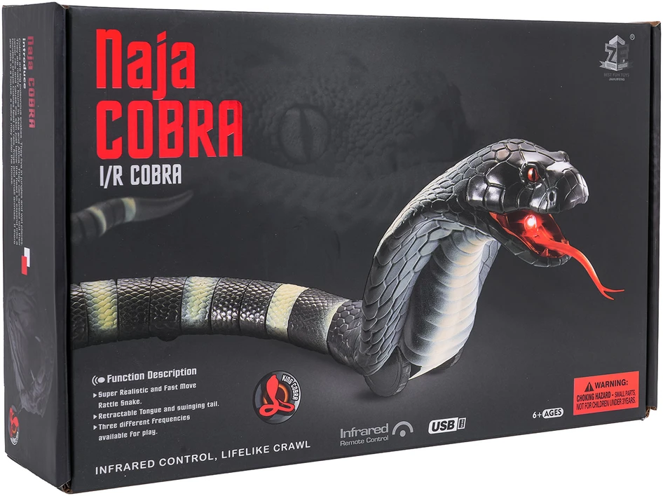 Ramiz Nuotoliniu būdu valdoma COBRA gyvatė vaikams