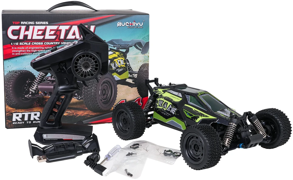 Ramiz Nuotoliniu būdu valdomas CHEETAH lenktyninis automobilis 1:16
