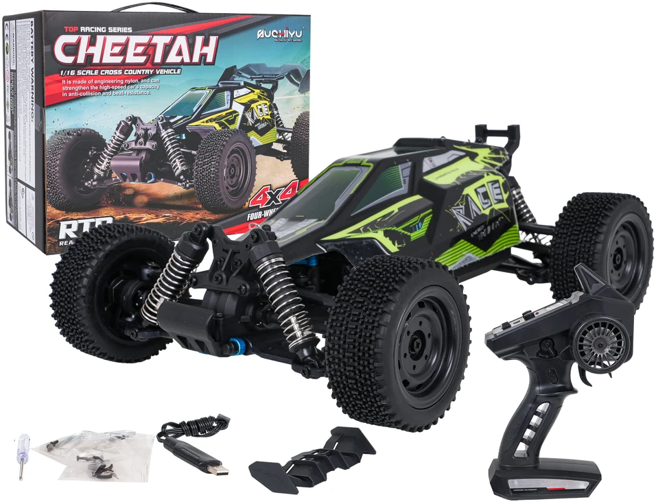 Ramiz Nuotoliniu būdu valdomas CHEETAH lenktyninis automobilis 1:16