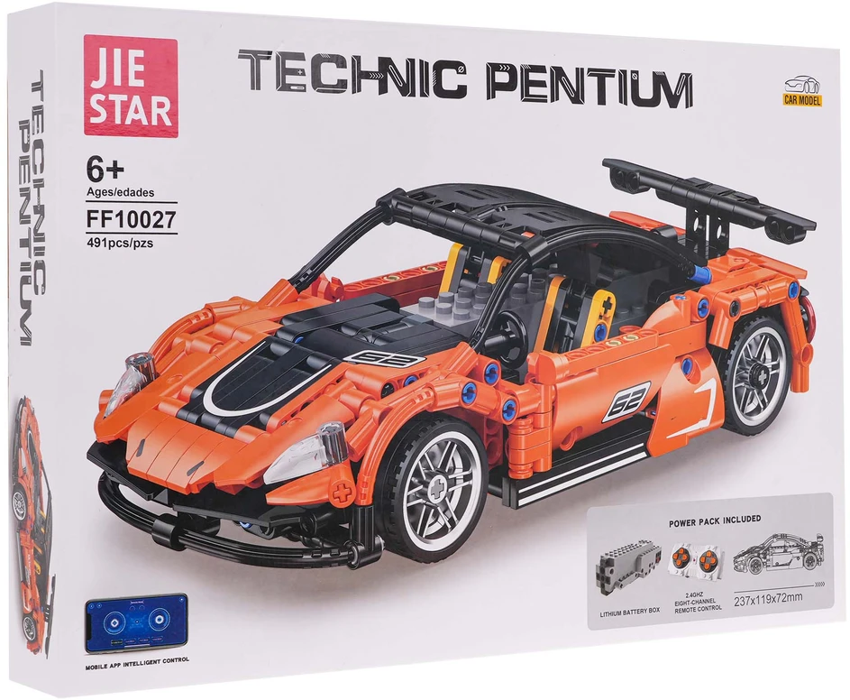 Ramiz Konstruktorius Sportinis automobilis 491 el. Oranžinis