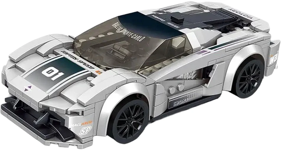 Ramiz Konstruktorius R/C Sportinis automobilis Pilkas