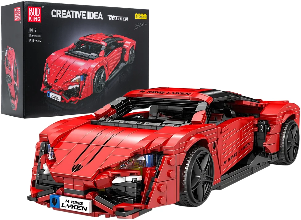 Ramiz Konstruktorius Sportinis automobilis Raudonas 1311 el.