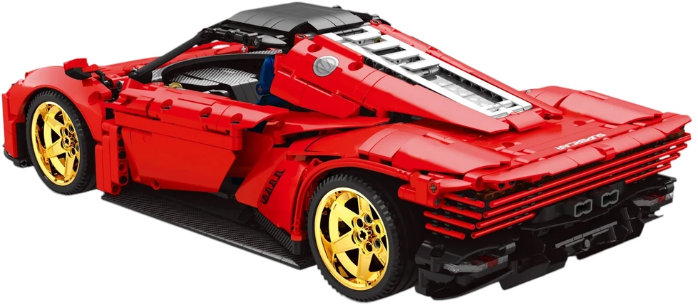 Ramiz Konstruktorius Raudonas R/C sportinis automobilis, 1958 el.