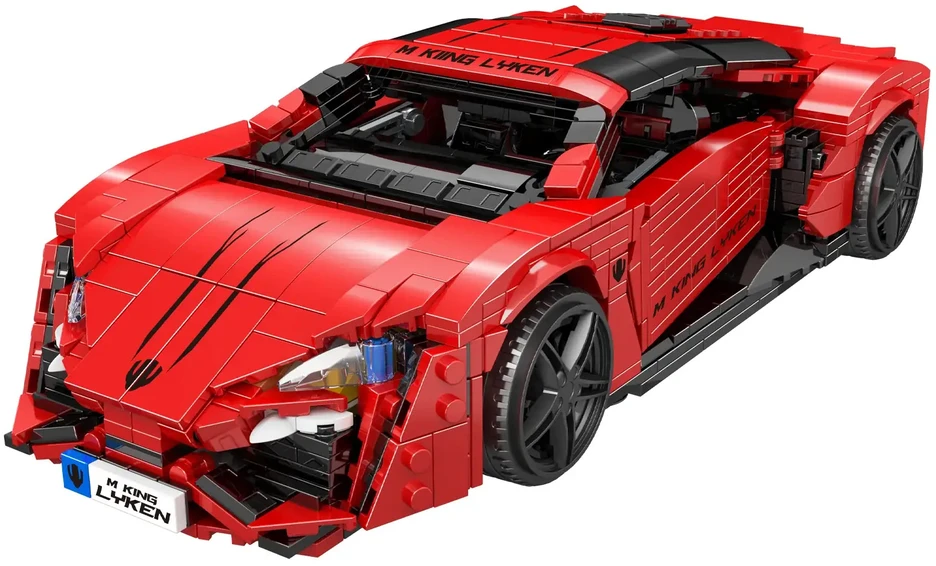 Ramiz Konstruktorius Sportinis automobilis Raudonas 1311 el.