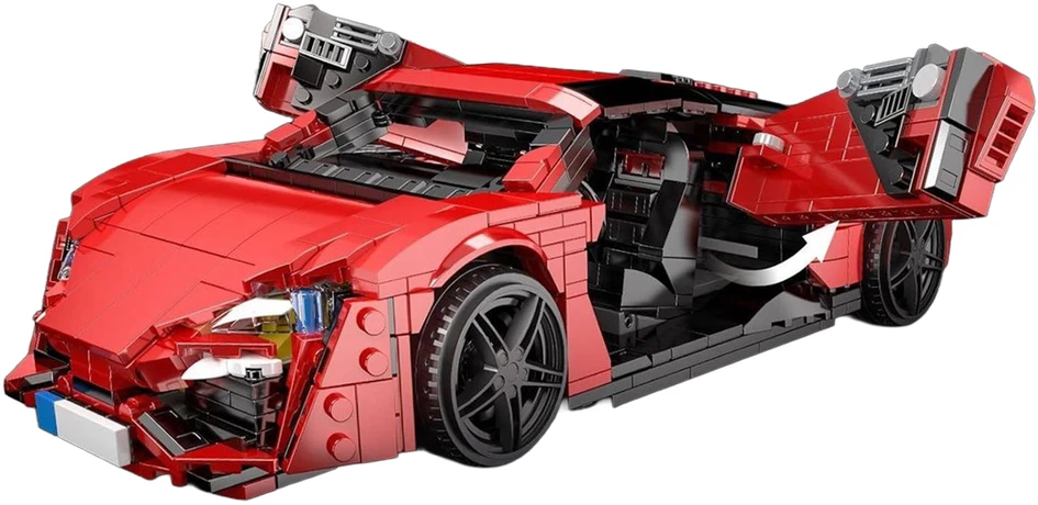Ramiz Konstruktorius Sportinis automobilis Raudonas 1311 el.