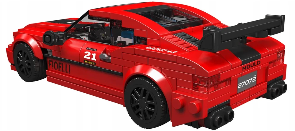 Ramiz Konstruktorius Sportinis automobilis Raudonas 481el.
