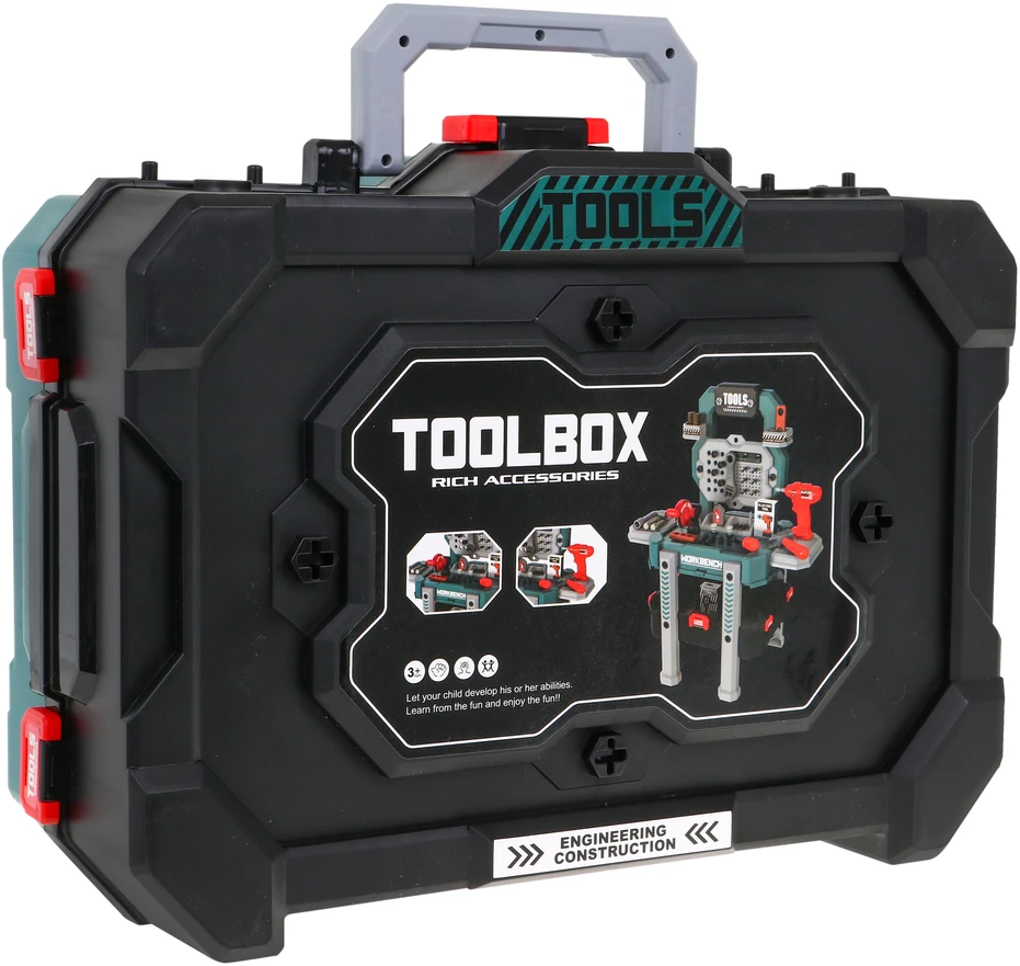 Ramiz Vaikiškas įrankių rinkinys „78 el. Žalias“