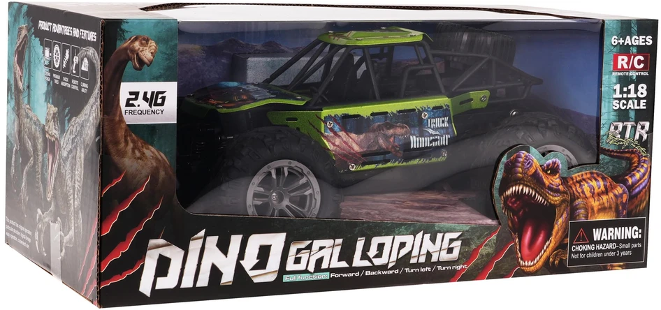Ramiz Valdomas DINO Crawler žaislinis automobilis