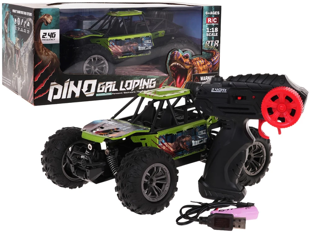 Ramiz Valdomas DINO Crawler žaislinis automobilis