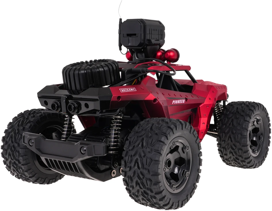 Ramiz Valdomas MEGA Crawler PIONEER su kamera