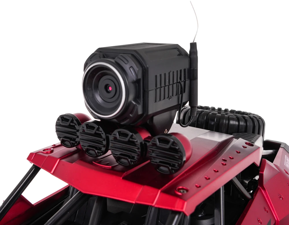 Ramiz Valdomas MEGA Crawler PIONEER su kamera