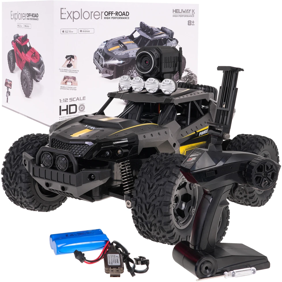 Ramiz Valdomas MEGA Crawler su kamera