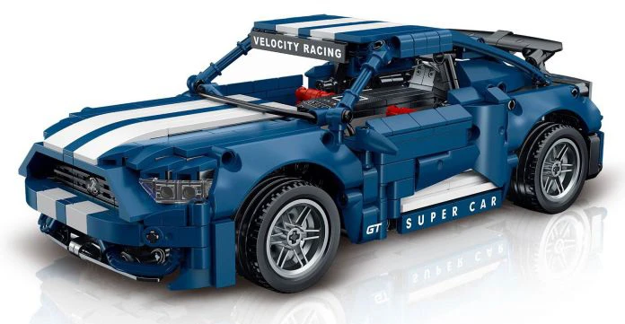 Ramiz Techniniai blokeliai sportiniam automobiliui Mėlyna 952 vnt.