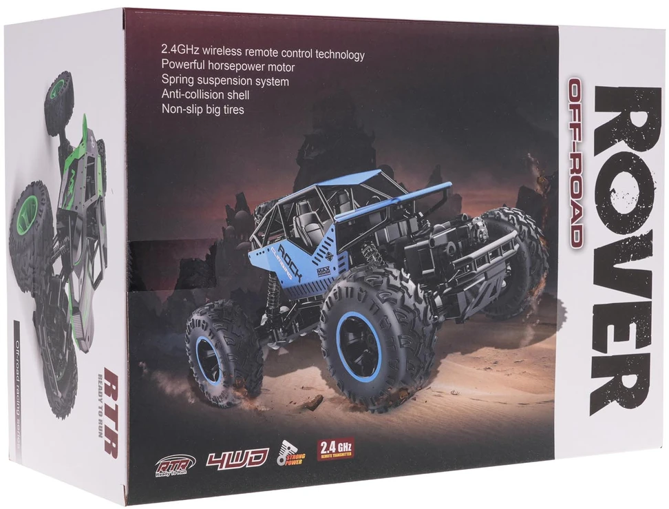 Ramiz Radijo bangomis valdomas bagis Rover Off-Road 4x4