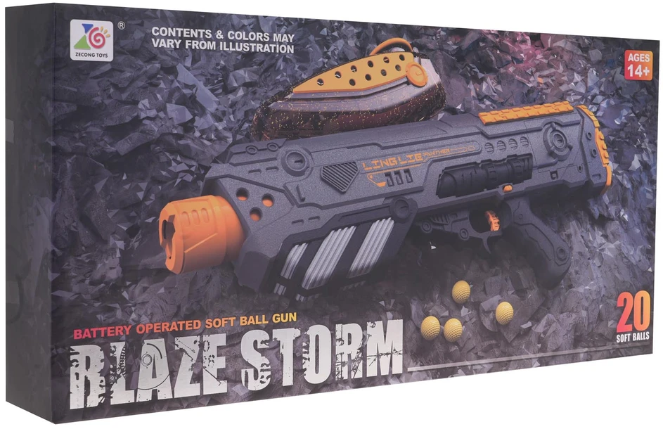 Ramiz Žaislinis „Blaze Storm“ BB šautuvas pilkas