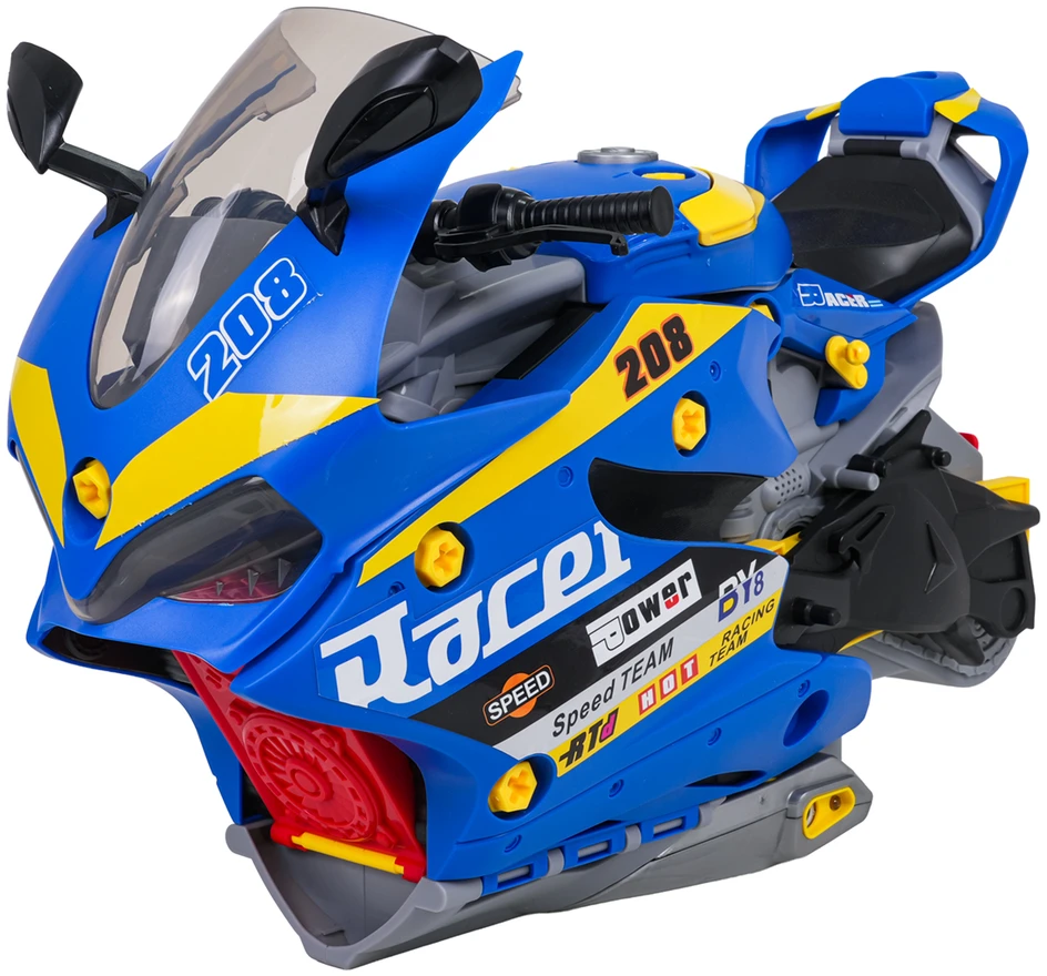 Ramiz Žaislinis MEGA motociklas su dūmų efektu