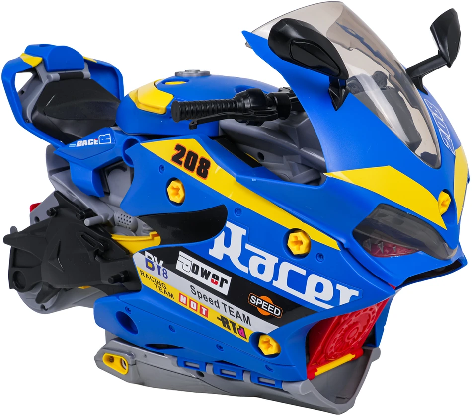 Ramiz Žaislinis MEGA motociklas su dūmų efektu