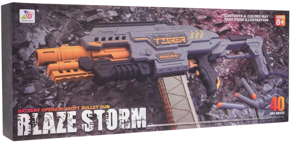 Ramiz Žaislinis pilkas Blaze Storm šautuvas