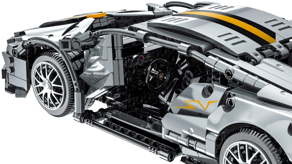 Ramiz Konstruktorius Pilkas sportinis automobilis 6+, 1356 el.