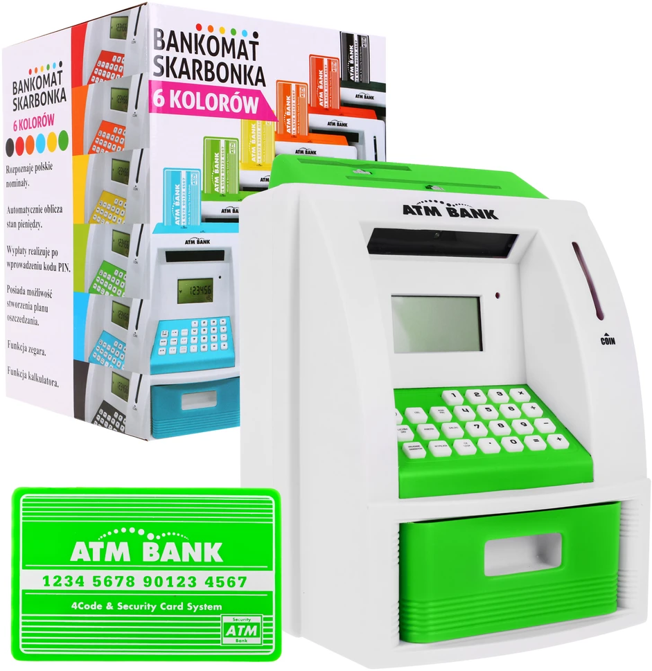 Ramiz bankomatas bankomatas Žalias PL