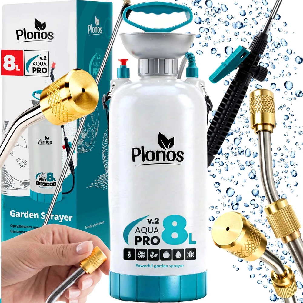 Rankinis slėginis purkštuvas 8 l Plonos PL-606