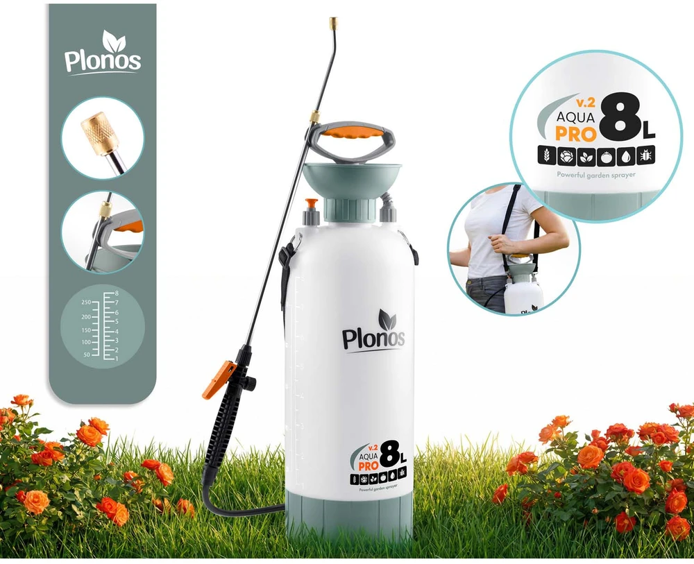 Rankinis slėginis purkštuvas 8 l Plonos PL-606