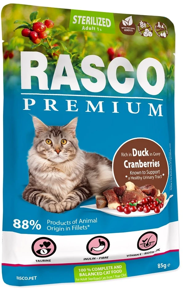 RASCO Premium antis su spanguolėmis katėms
