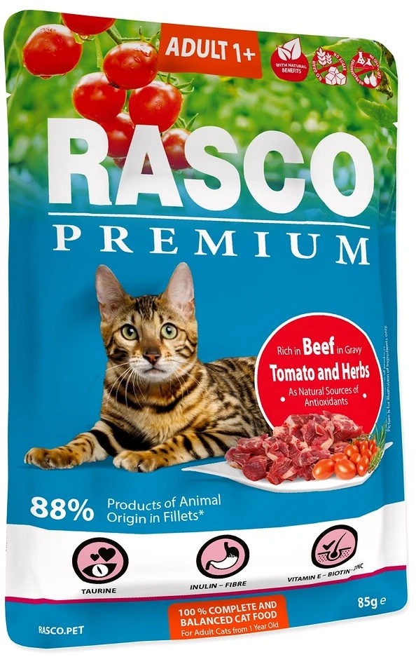 RASCO Premium jautienos filė katėms