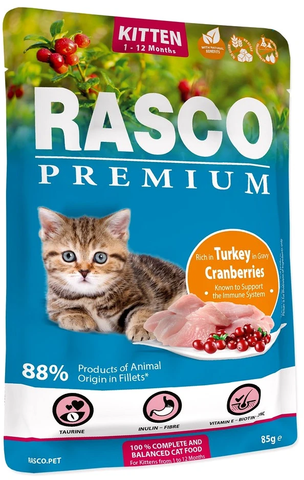 RASCO Premium kačių ėdalas su kalakutiena