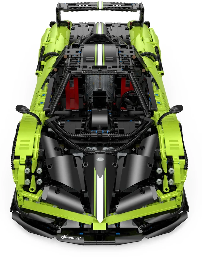 Autko 1:8 Pagani Huayra BC Klocki Žalias RASTAR