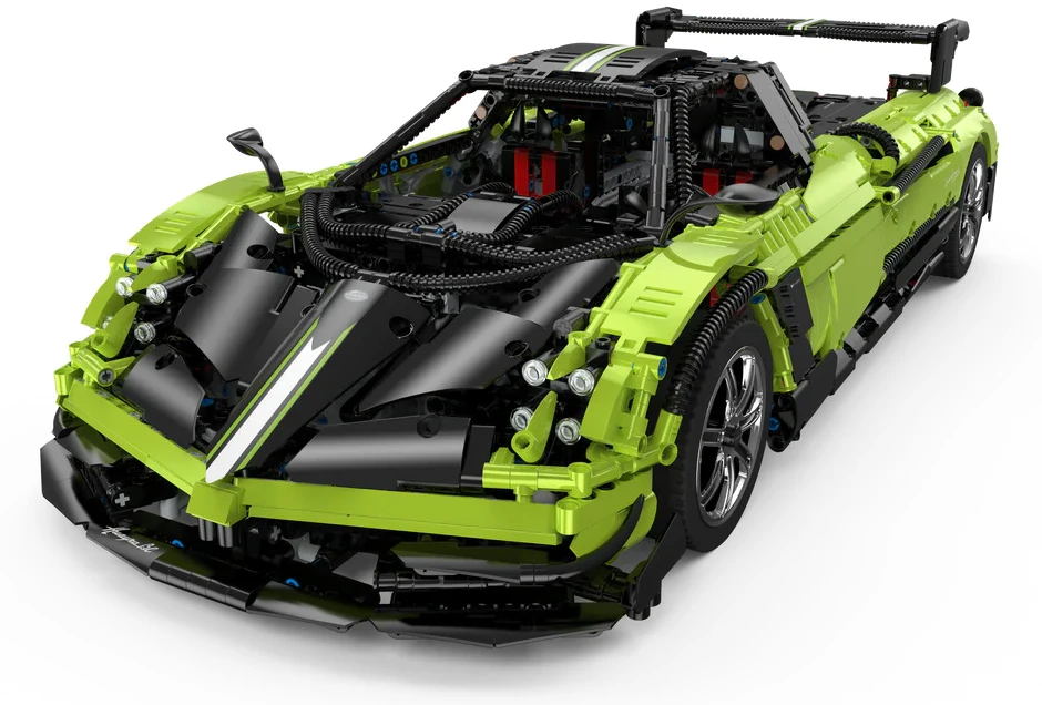 Autko 1:8 Pagani Huayra BC Klocki Žalias RASTAR