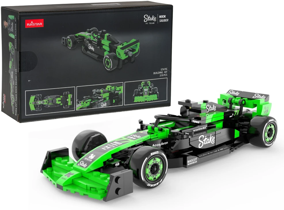 Rastar Group Konstruktorius Stake F1 Team KICK Sauber C44 Blocks automobilis RASTAR Žalias 1:24