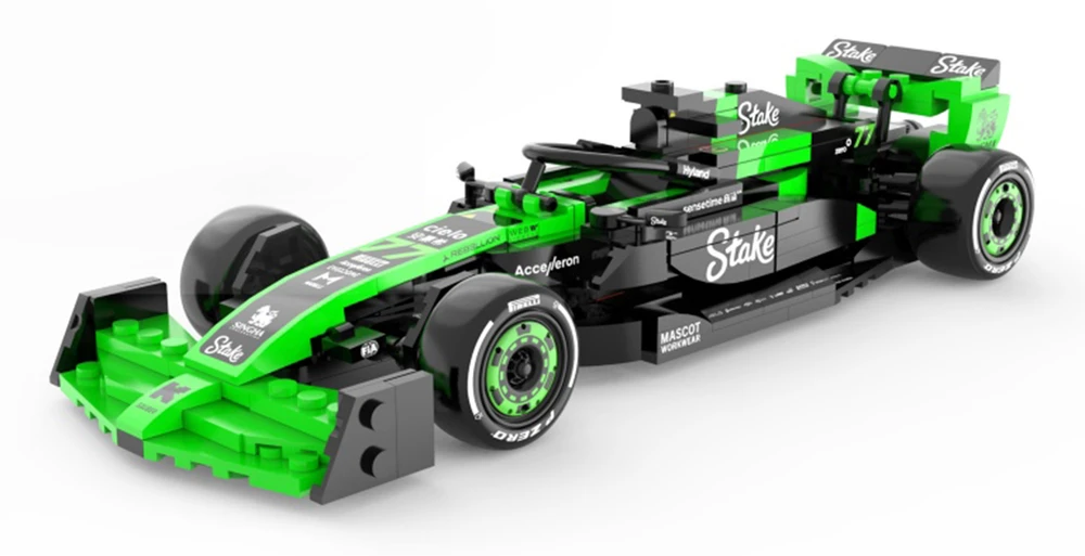 Rastar Group Konstruktorius Stake F1 Team KICK Sauber C44 Blocks automobilis RASTAR Žalias 1:24