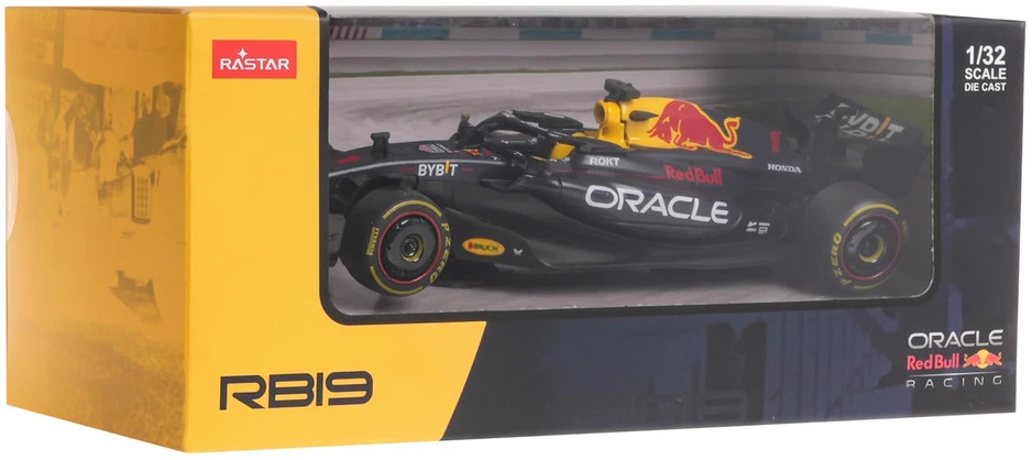 Rastar Metalinis Raudona Bull F1 RB19 modelis 1:32