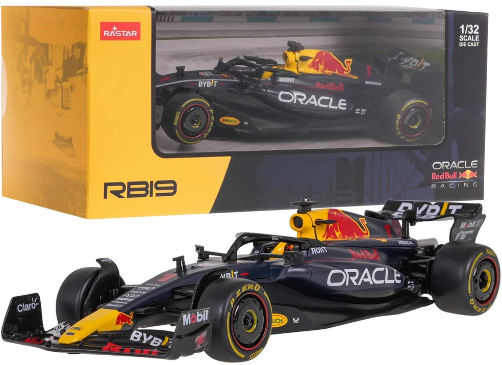 Rastar Metalinis Raudona Bull F1 RB19 modelis 1:32