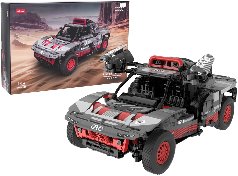 Konstruktorius R/C 1:14 Audi RS Q e-tron RASTAR, 1046 el.