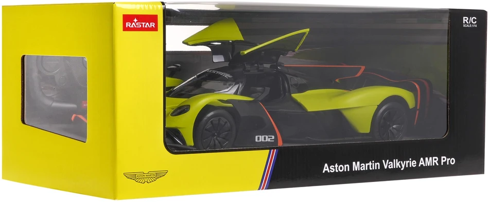 R/C 1:14 Aston Martin Valkyrie AMR Pro Žalias RASTAR