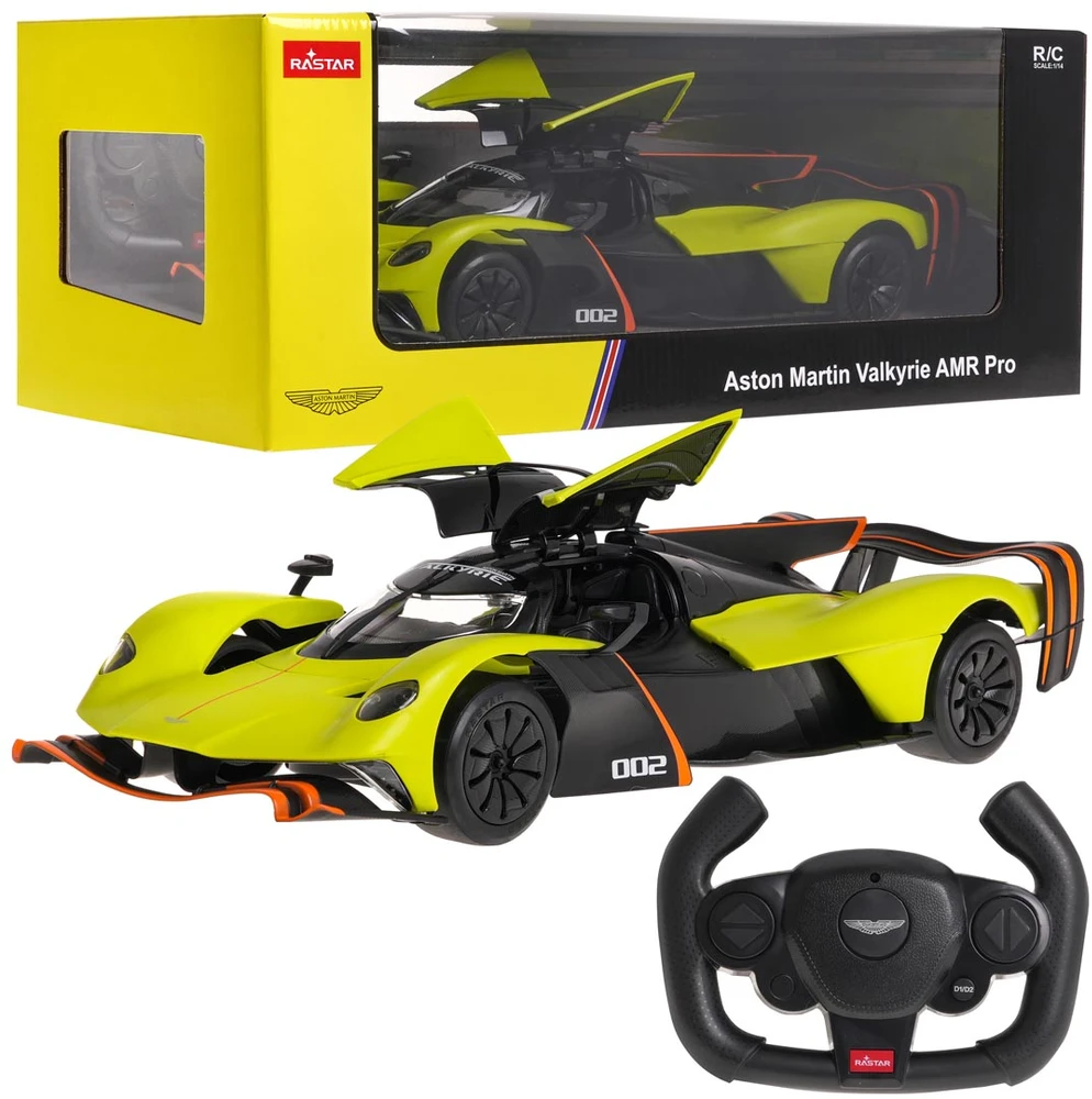 R/C 1:14 Aston Martin Valkyrie AMR Pro Žalias RASTAR