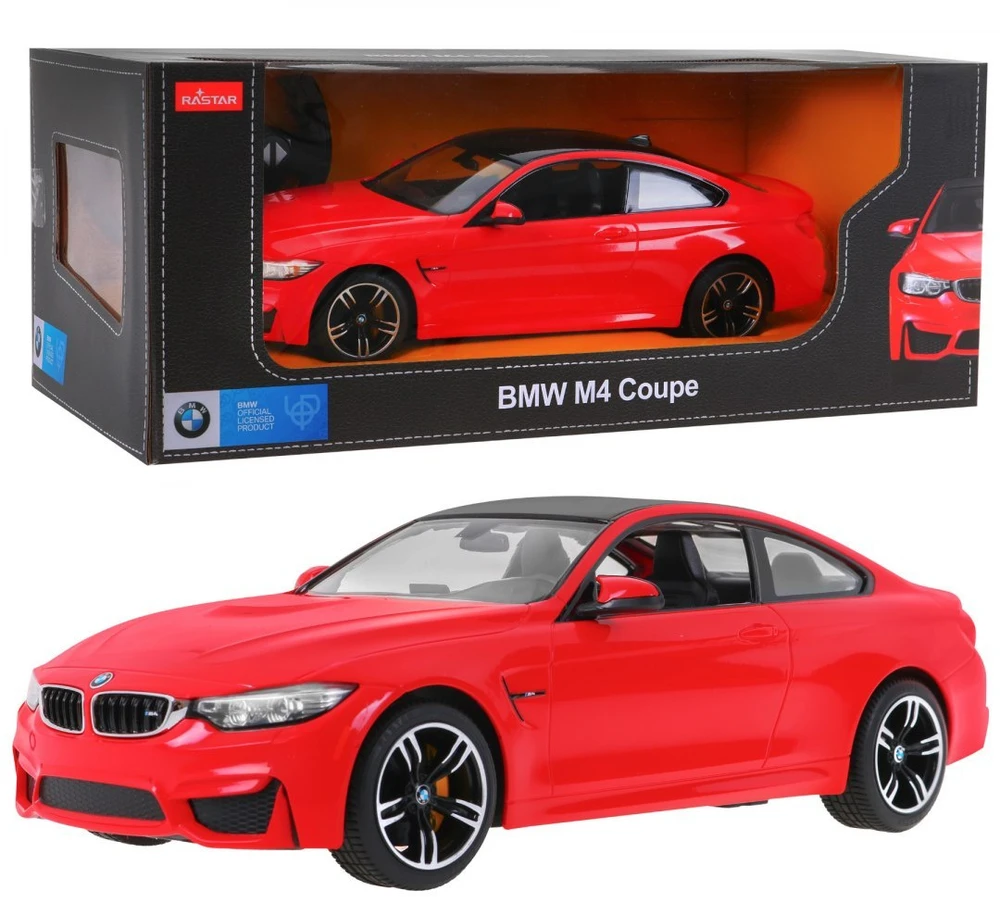 Rastar Nuotoliniu būdu valdoma BMW M4 Coupe žaislinė mašina