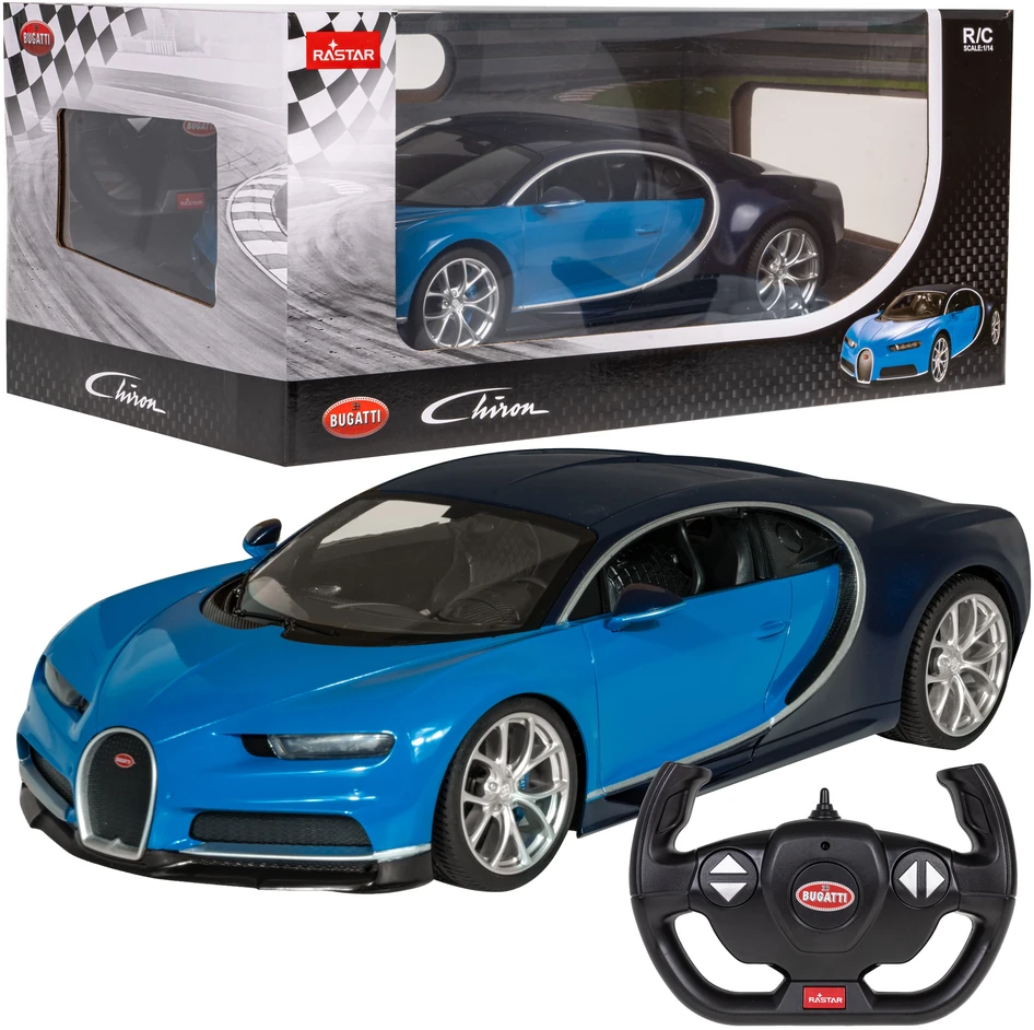 Rastar Nuotoliniu būdu valdoma Bugatti Chiron mašina