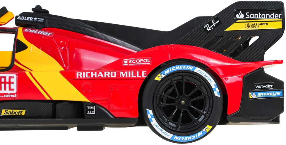 Nuotoliniu būdu valdomas automobilis Ferrari 499P R/C, mastelis 1:14, Rastar 10110