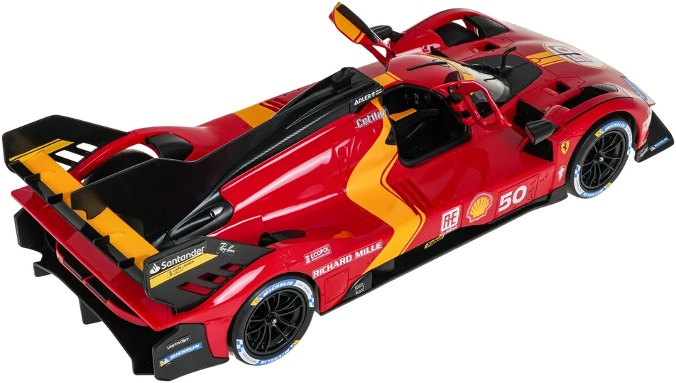 Nuotoliniu būdu valdomas automobilis Ferrari 499P R/C, mastelis 1:14, Rastar 10110