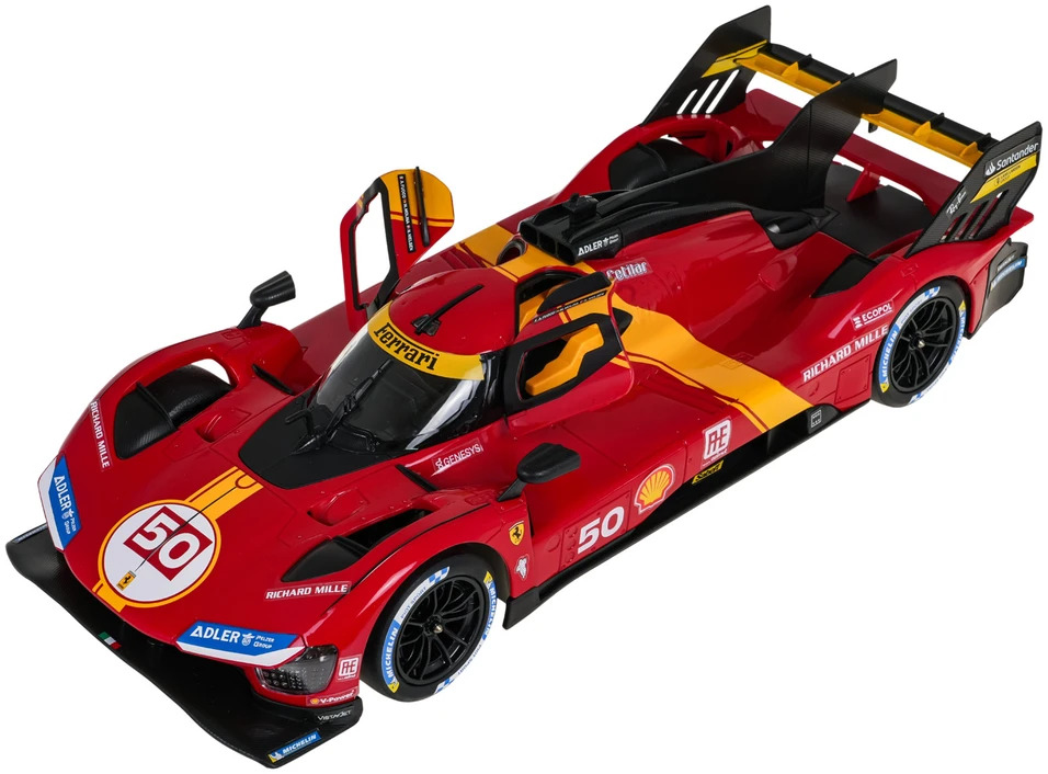 Nuotoliniu būdu valdomas automobilis Ferrari 499P R/C, mastelis 1:14, Rastar 10110