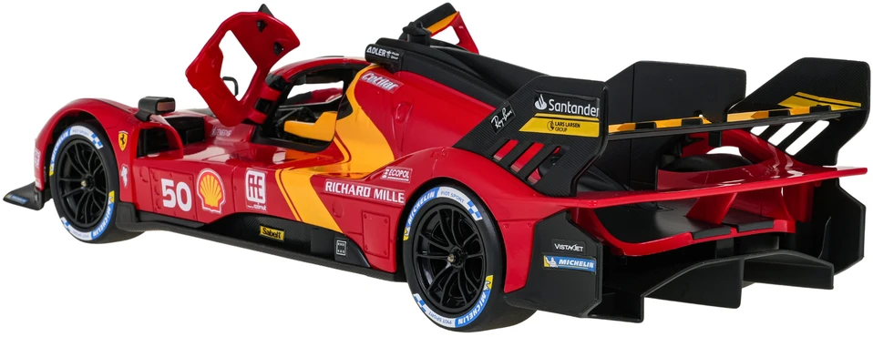 Nuotoliniu būdu valdomas automobilis Ferrari 499P R/C, mastelis 1:14, Rastar 10110