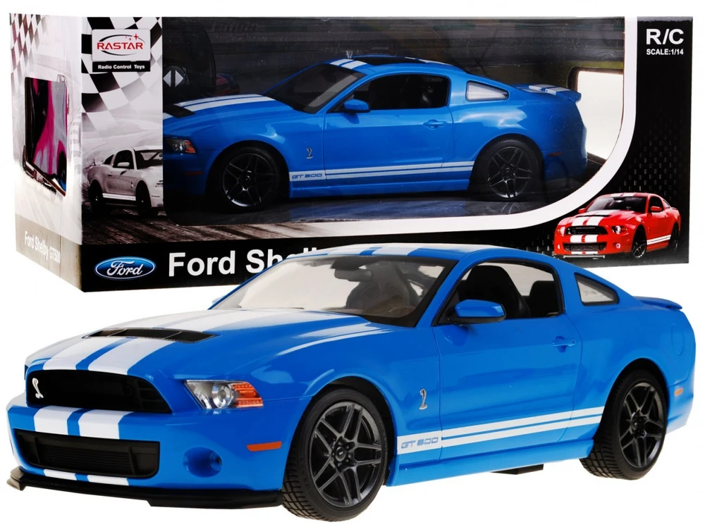 RASTAR automodelis valdomas R/C 1:14 Ford Shelby GT500, assor., 49400