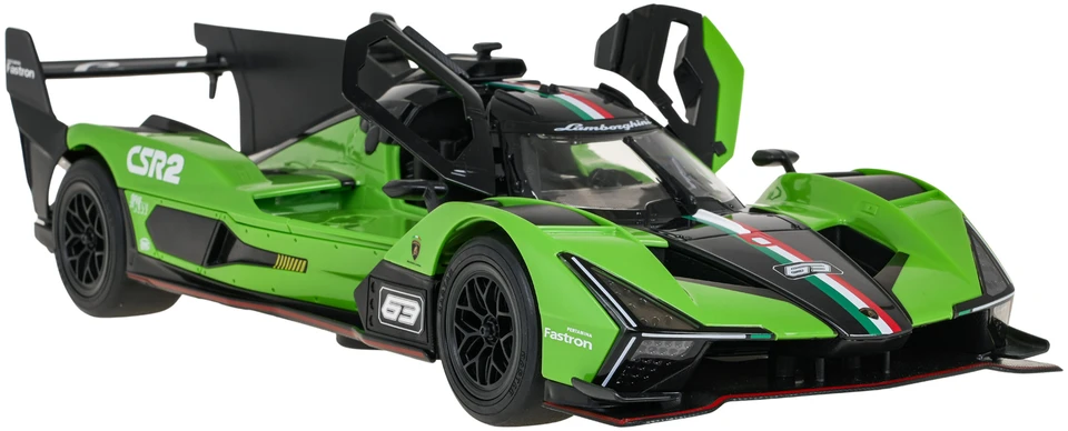 Nuotoliniu būdu valdomas automobilis Lamborghini SC63 LMDH R/C, mastelis 1:14, Rastar 10150