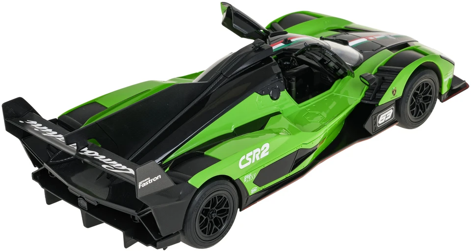 Nuotoliniu būdu valdomas automobilis Lamborghini SC63 LMDH R/C, mastelis 1:14, Rastar 10150